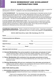 WOCN Membership Form